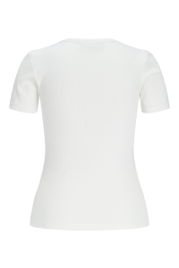 Jack and Jones JXFRANKIE STR SS RIB TEE JRS NOOS bright white