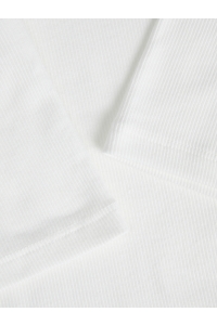 Jack and Jones JXFRANKIE STR SS RIB TEE JRS NOOS bright white