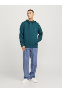 JJESTAR JJ SWEAT HOOD NOOS deep teal