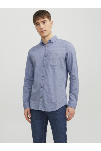 Jack and Jones  JJECLASSIC MELANGE SHIRT LS SN
