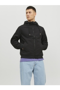 JJEBASIC SOFTSHELL HOOD NOOS black