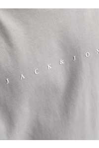 jack en jones boys JJESTAR JJ TEE SS NOOS JNR ultimate grey/white