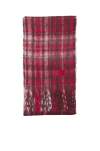 JACK&JONES ORIGINALS JXLESLIE SCARF ACC SN barberry/w. carbernet/violet ic