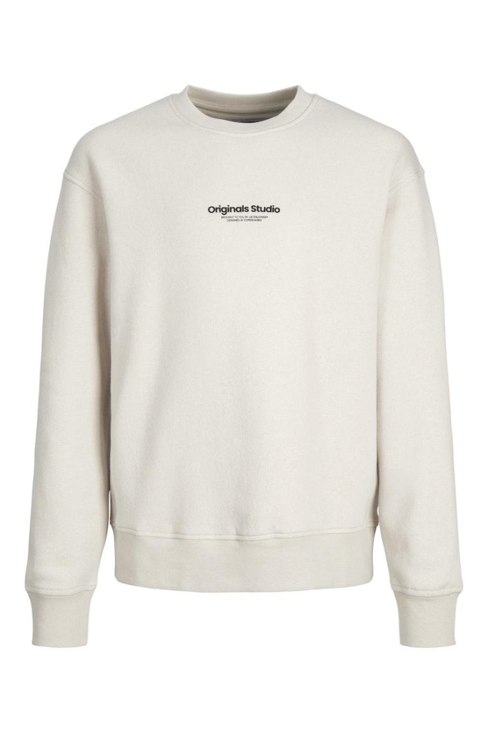 jack en jones boys JORVESTERBRO SWEAT CREW NECK NOOS J: moonbeam/loose