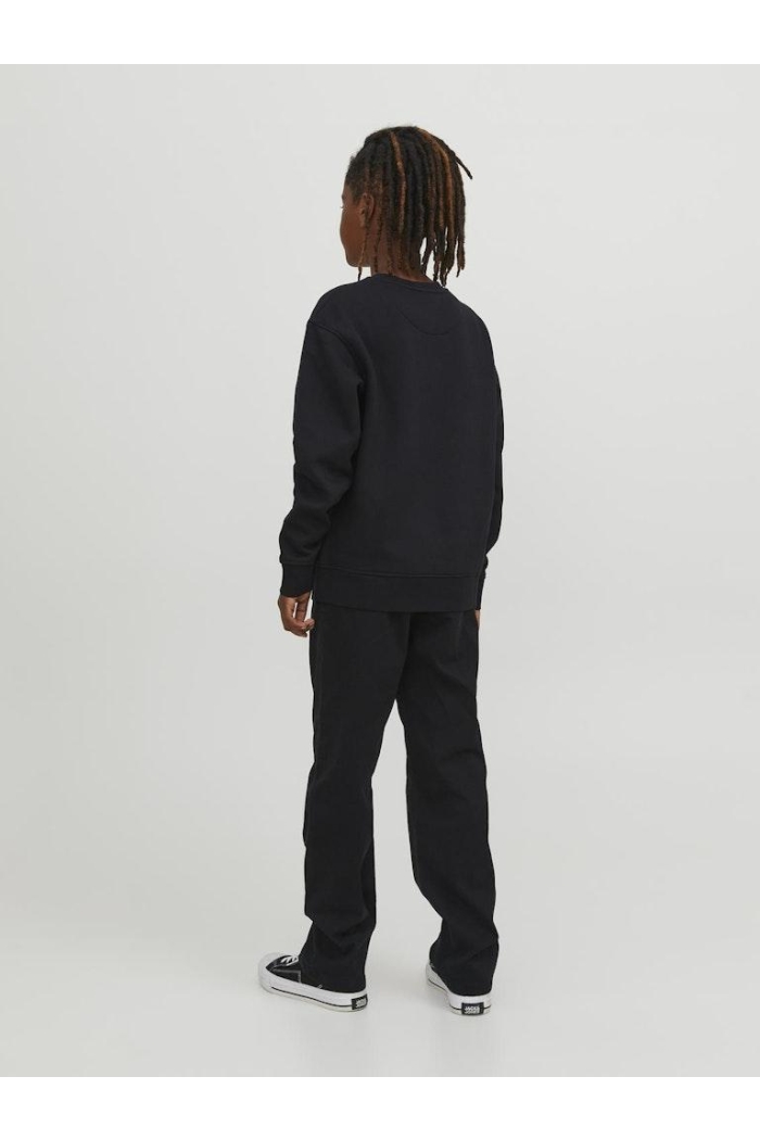 jack en jones boys JORVESTERBRO SWEAT CREW NECK NOOS J: black/loose