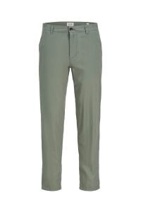 JACK&JONES ORIGINALS JPSTACE SUMMER LINEN BLEND CHINO PA: agave green/melange