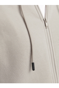 JJEBRADLEY SWEAT ZIP HOOD NOOS moonbeam