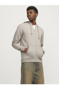 JJEBRADLEY SWEAT ZIP HOOD NOOS moonbeam