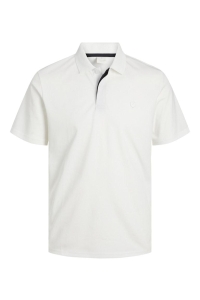JACK%JONES PREMIUM JPRCCRODNEY SS POLO NOOS cloud dancer