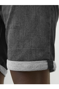 JACK&JONES INTELLIGENCE JJIRICK JJICON SHORTS SQ 612 I.K SS: black denim