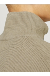 JJEPERFECT KNIT HALF ZIP SN crockery