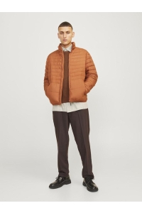 JJECOOPER KNIT CREW NECK NOOS mocha bisque