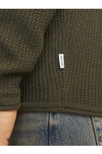 JJECOOPER KNIT CREW NECK NOOS olive night
