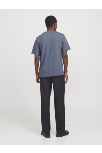 JACK%JONES PREMIUM JPRCCCHAD BRANDING SS CREW NECK TEE: flint stone