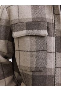 JACK%JONES PREMIUM JPRCCRUSSEL JACKET SN brindle/check