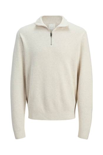 JACK%JONES PREMIUM JPRBLAMILANO STITCH KNIT HALF ZIP S: