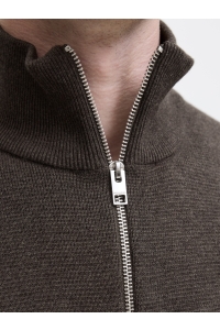 Jack and Jones JPRBLAMILANO STITCH KNIT HALF ZIP S: delicioso/melange