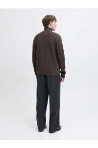 Jack and Jones JPRBLAMILANO STITCH KNIT HALF ZIP S: delicioso/melange
