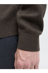 Jack and Jones JPRBLAMILANO STITCH KNIT HALF ZIP S: delicioso/melange