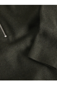 Jack and Jones JPRBLAMILANO STITCH KNIT HALF ZIP S: rosin/melange