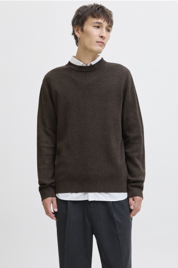Jack and Jones  JPRBLAMILANO STITCH KNIT CREW NECK :