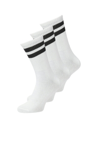 Sisters point JACTRAVIS TENNIS SOCK 3 PACK NOOS white/white - white
