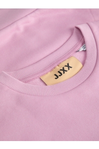 Jack and Jones JXMERLE RLX SHORT LS CREW SWT LN orchid smoke/montreal quebec