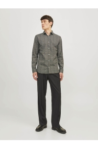 JACK%JONES PREMIUM JPRBLABLACKPOOL STRETCH LS SHIRT SN peat/slim fit