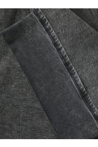 JACK&JONES ORIGINALS JXTOKYO WIDE FOLD HW JEANS DNM LN grey denim