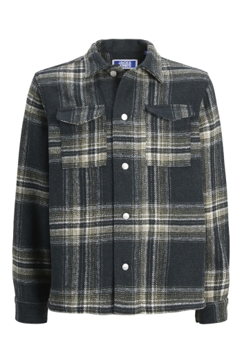 Jack and Jones boys JORVESTERBRO CHECK OVERSHIRT LS JNR
