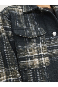 jack en jones boys JORVESTERBRO CHECK OVERSHIRT LS JNR forest river
