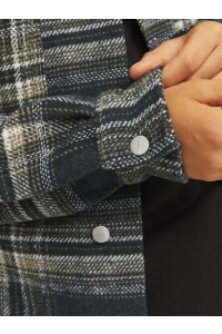 jack en jones boys JORVESTERBRO CHECK OVERSHIRT LS JNR forest river