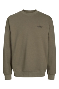 JACK%JONES PREMIUM JPRBLACHAD BRANDING SWEAT CREW NECK: sea turtle