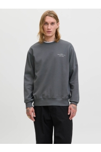 JACK%JONES PREMIUM JPRBLACHAD BRANDING SWEAT CREW NECK: volcanic ash