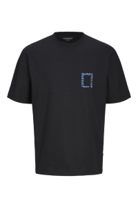 JACK&JONES ORIGINALS JORBROOKLYN GRAPHIC BACK TEE SS C.N: black