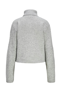 JACK&JONES ORIGINALS JXROSANNA ROLL NECK KNIT light grey melange