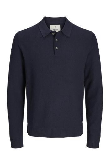 Jack and Jones  JPRBLUSANDRI KNIT POLO LS