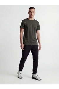 Jack and Jones JCOPUFFER TEE SS CREW NECK SMU peat/structure