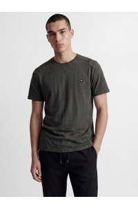 Jack and Jones JCOPUFFER TEE SS CREW NECK SMU peat/structure
