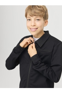 jack en jones boys JJECOOPER ZIP BLAZER JNR black