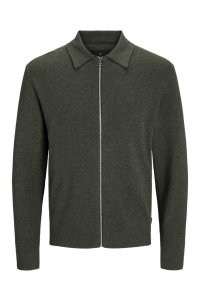 JACK%JONES PREMIUM JPRBLAMILANO STITCH KNIT CARDIGAN S: peat/melange