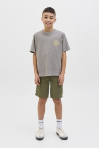 jack en jones boys JPSTCOLE BARKLEY JJCARGO SHORTS SN : olive night