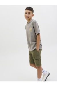 jack en jones boys JPSTCOLE BARKLEY JJCARGO SHORTS SN : olive night