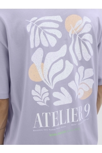 JACK&JONES ORIGINALS JJEAMES TEE SS CREW NECK languid lavender