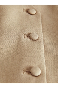 JACK&JONES ORIGINALS JXELLIS STRUCTURED WAISTCOAT TLR feather gray/structured