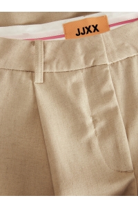 JACK&JONES ORIGINALS JXELLIS STRUCTURED WIDE HW PANT TLR: feather gray/structured