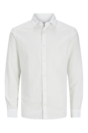 jack en jones boys JJEBREEZE LINEN BLEND SHIRT LS SN J: