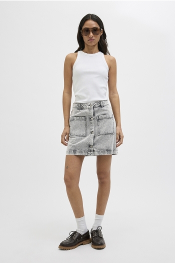 Jack and Jones  JXSANDY SHORT MW PKT DENIM SKIRT DN: