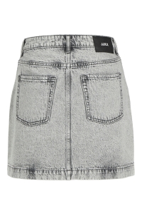 JACK&JONES ORIGINALS JXSANDY SHORT MW PKT DENIM SKIRT DN: light grey denim