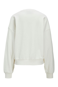 JACK&JONES ORIGINALS JXMERLE SPRING RLX SHORT LS CREW SW: vanilla ice/san francisco